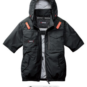 工程機能短袖款・側風扇空調服 (AC1156K)